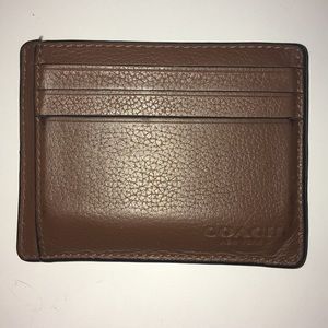 Coach card holder wallet